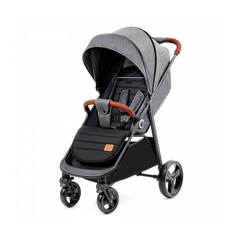 Cochecito Kinderkraft Grande Plus Gris