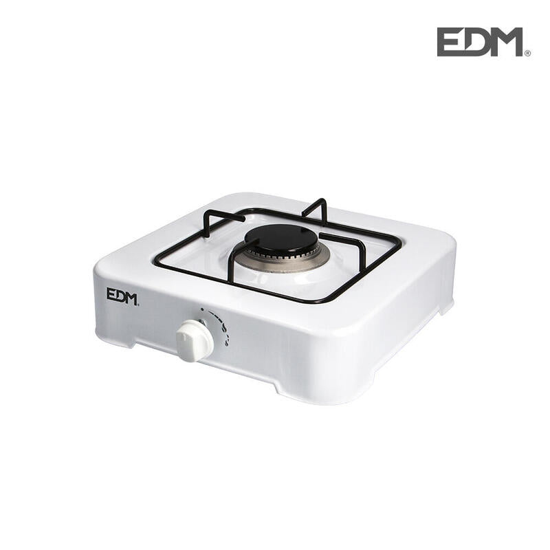 Cocina De Gas Esmaltada 1 Fuego 30x30x10cm Edm