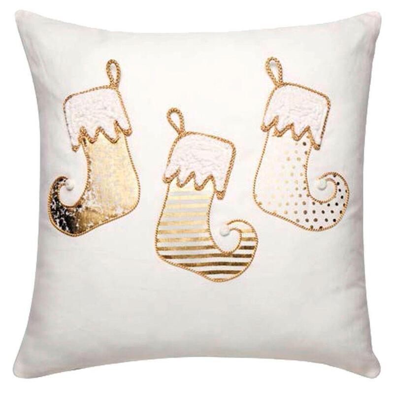 Cojin Acolchado Loca Nera Con Calcetines Navideos 45x45 Cm