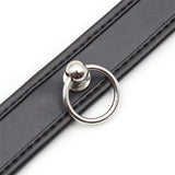 Collar Con Aro Negro
