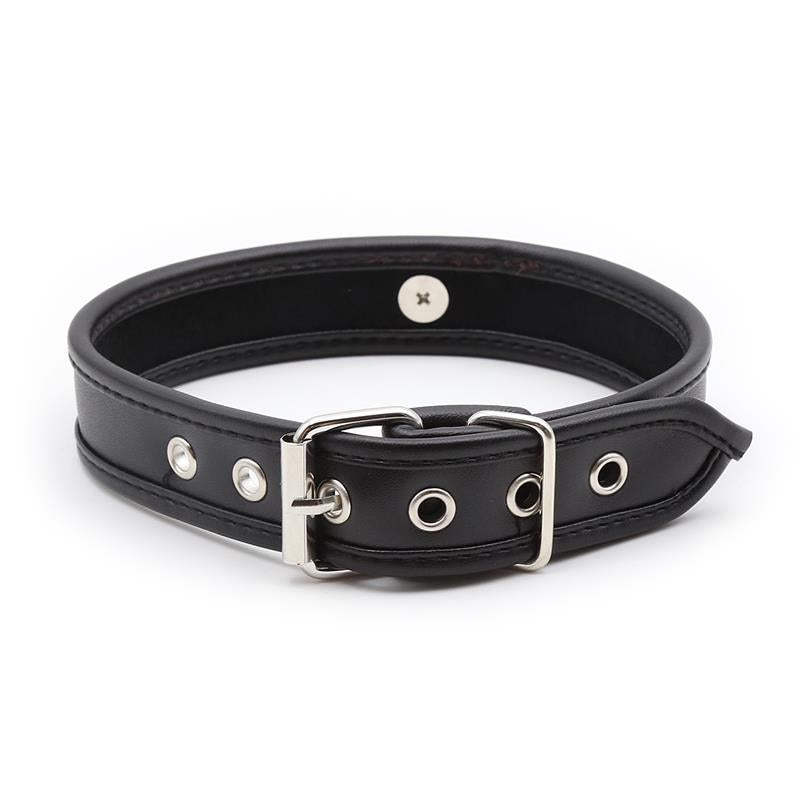 Collar Con Aro Negro