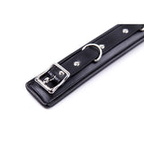 Collar Con Correa Interior Acolchado Negro
