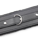 Collar Con Correa Negro