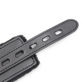 Collar Con Correa Negro