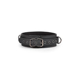 Collar Con Correa Negro