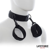 Collar Con Esposas Nylon Talla Única