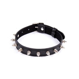 Collar Con Pinchos Negro