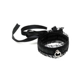 Collar De Satén Negro