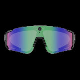 Colmi V06 Ai Sports Sunglasses (Black With Blue Lenses)