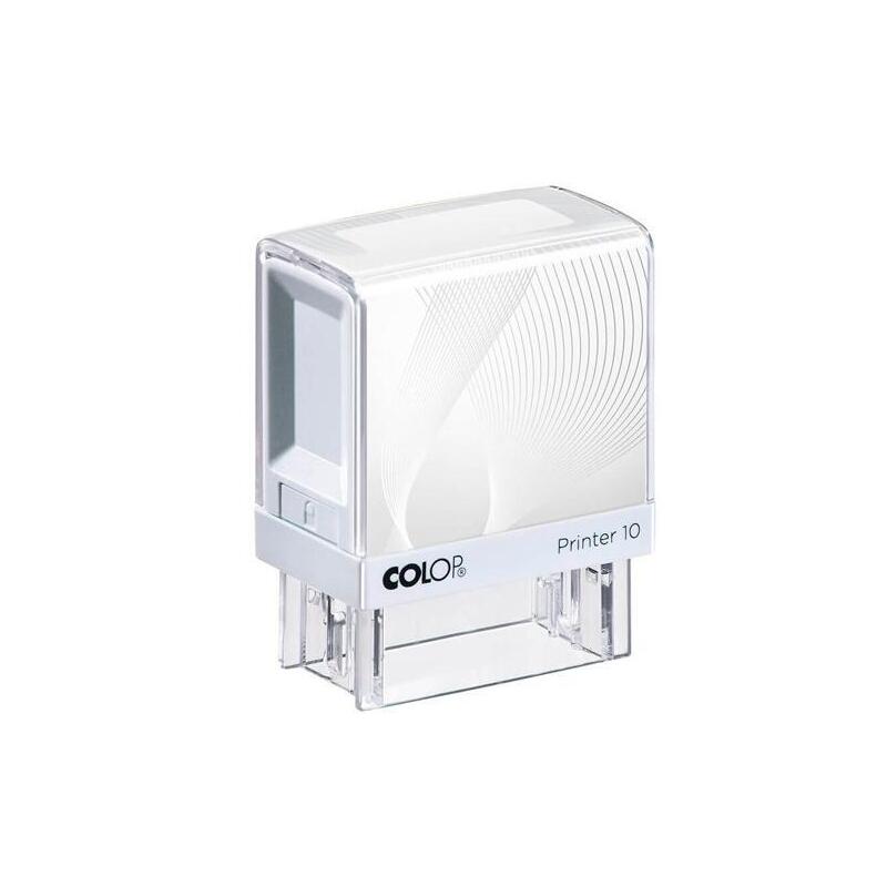 Colop Printer 10 G7 10x27mm Blanco/Rojo