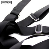 Adjustable Door Swing With Legs Support & Seat