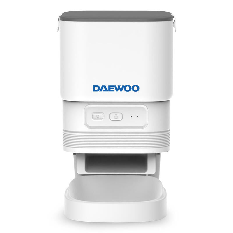Comedero De Mascotas Automatico Daewoo D-Pf13 Capacidad 4l Bateria Y Cable Lcd 10 Comidas Al Dia