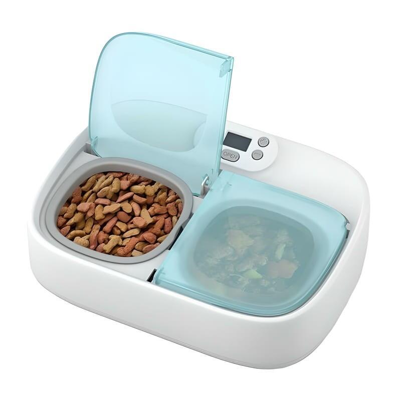 Comedero Doble Para Mascota Petoneer Two-Meal Pet Feeder Bluetooth