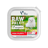 Comida Húmeda Para Cachorros Raw Paleo Paté Mini Puppy Beef  150 G