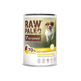 Comida Húmeda Para Cachorros  Raw Paleo Puppy Monoprotein Pavo  400 G