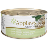 Comida Húmeda Para Gatos Applaws Natural Cat Food Kitten Chicken  70g