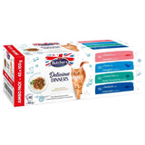 Comida Húmeda Para Gatos Butcher'S Delicious Dinners Jumbo Pack Mix Fish Selection In Jelly  40 X 100g