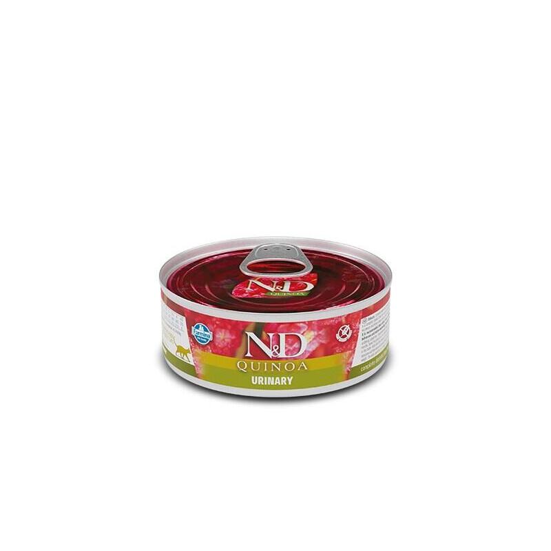 Comida Húmeda Para Gatos - Farmina N&D Cat Quinoa Urinary Adult 70g