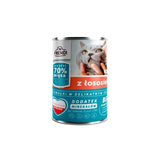 Comida Húmeda Para Gatos Frendi Con Trozos De Salmón En Salsa Delicada  400g
