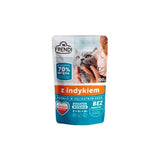 Comida Húmeda Para Gatos Frendi Trozos En Salsa De Pavo  100 G