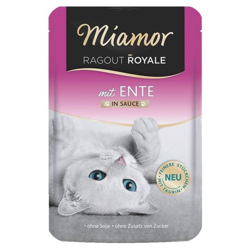 Comida Húmeda Para Gatos Miamor Ragout Royale Duck In Sauce 100g