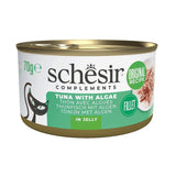 Comida Húmeda Para Gatos Schesir Complements Tuna With Algae In Jelly  70g