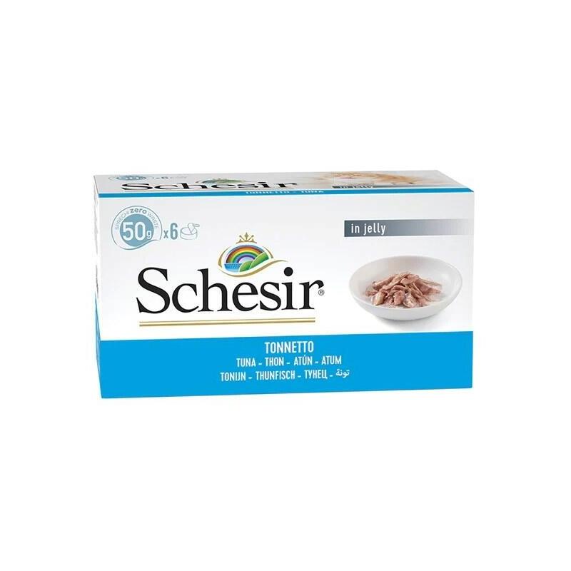 Comida Húmeda Para Gatos Schesir In Jelly Tuna  6 X 50 G