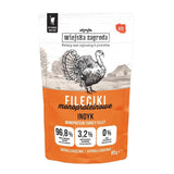 Comida Húmeda Para Gatos Wiejska Zagroda Filetes Monoproteicos De Pavo  85 G