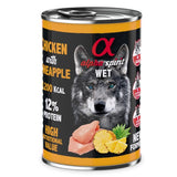 Comida Húmeda Para Perros Alpha Spirit Wet Pollo Con Piña 400g