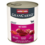 Comida Húmeda Para Perros Animonda Grancarno Adult With Hearts  800g
