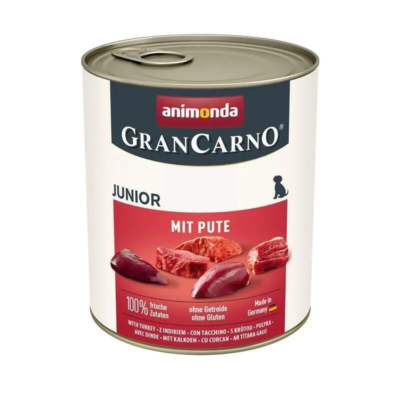 Comida Húmeda Para Perros Animonda Grancarno Junior Turkey  800 G