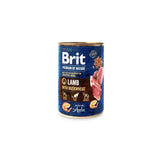Comida Húmeda Para Perros Brit Premium By Nature Lamb With Buckwheat  400 G