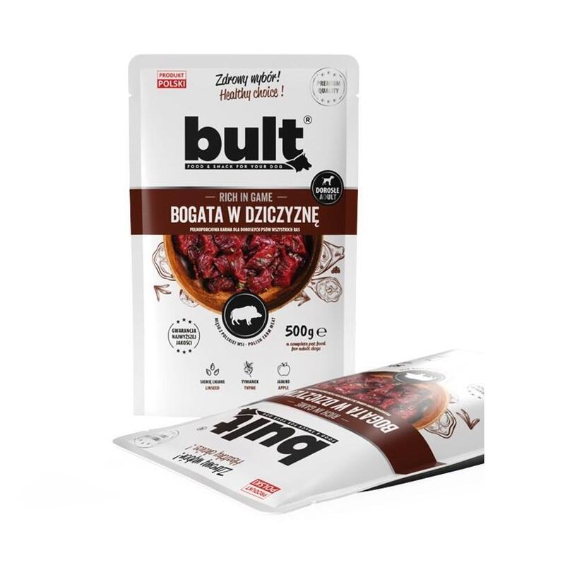 Comida Húmeda Para Perros Bult Rich In Game  100g