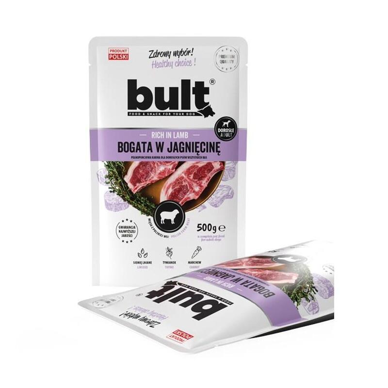 Comida Húmeda Para Perros Bult Rich In Lamb  100g