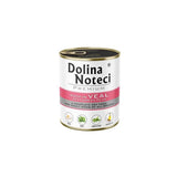 Comida Húmeda Para Perros Dolina Noteci Premium Rico En Ternera Con Guisantes Verdes 800g