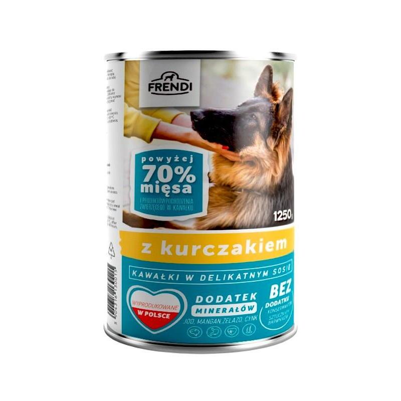Comida Húmeda Para Perros Frendi Con Trozos De Pollo En Salsa Delicada  1250g