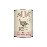 Comida Húmeda Para Perros Ollo Puppy Pure Pavo  400 G