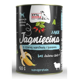 Comida Húmeda Para Perros  Syta Micha Junior Lamb With Black Carrot And Banana  400g