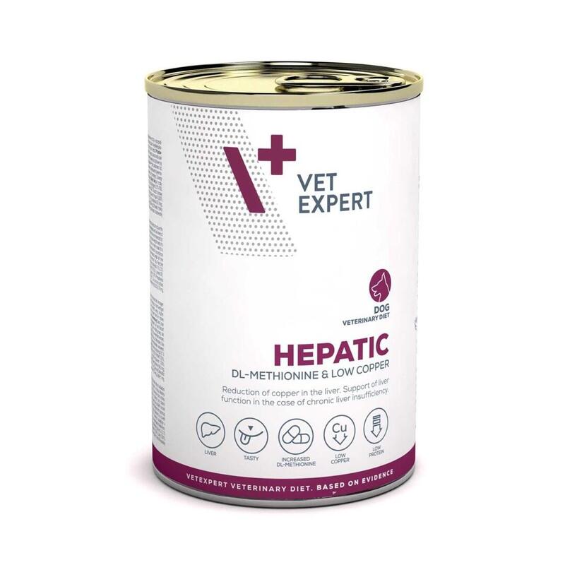 Comida Húmeda Para Perros Vet Expert Veterinary Diet Hepatic Dog  400g