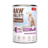 Comida Húmeda Para Perros Vetexpert Raw Paleo Cordero  400g