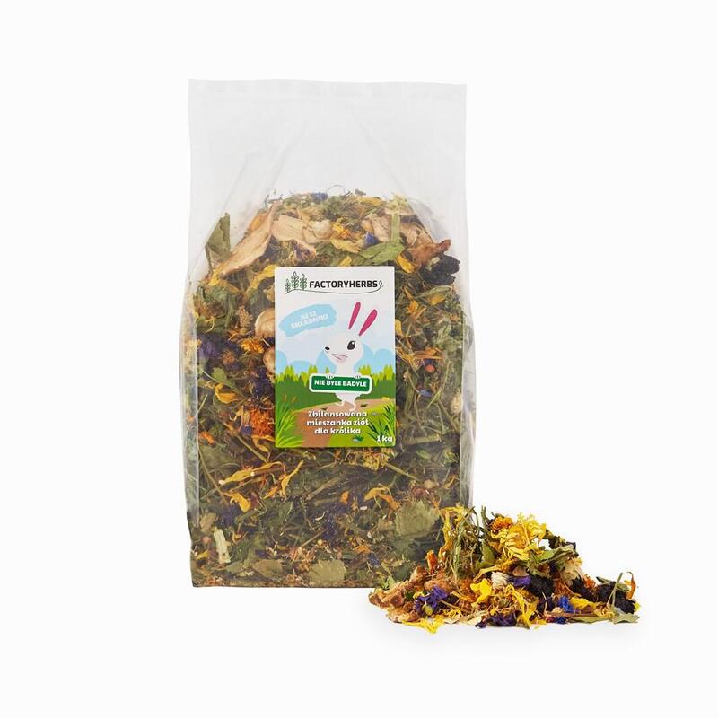 Comida Para Conejos Factoryherbs Nie Byle Badyle  1kg