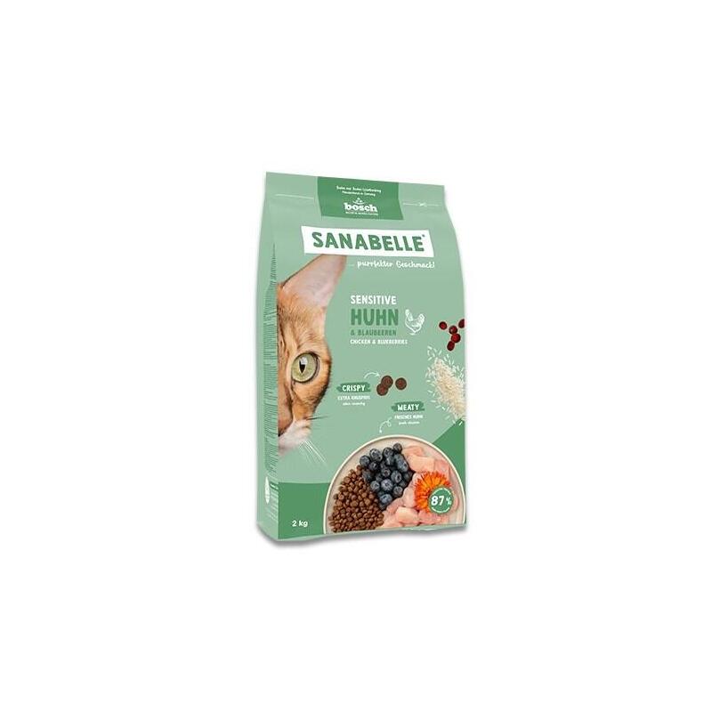 Bosch Sanabelle Sensitive With Chicken - Comida Seca Para Gatos - 2kg