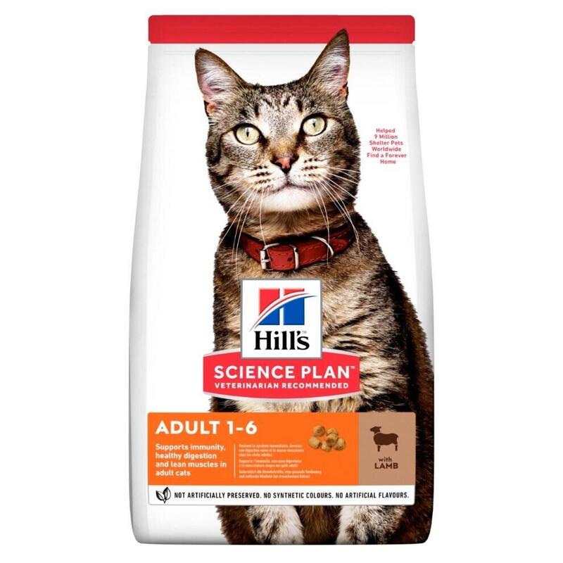 Comida Seca Para Gatos Hill'S Sp Adult Lamb  3kg