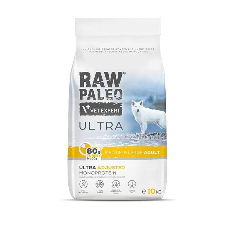 Comida Seca Para Perros Raw Paleo Ultra Medium&Large Adult Pavo  2 Kg