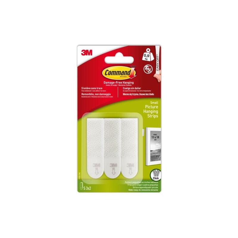 Command Tiras Adhesivas Para Colgar Cuadros - Blanco