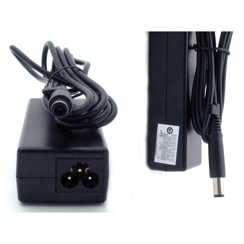 Compaq Cargador 19.5v 65w Con Dongle Con Cable Alimentación Para 4.5mm X 3mm Fixed Tip + 7.4 X 5mm Dongle 609939-001
