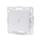 Componente De Timbre Alemán En Elegante Blanco. Ideal Para Modernizar Tu Hogar, Ofrece Excelente Rendimiento, Es Durable Y Fácil De Instalar, Adecuado Para Cualquier Ambiente.