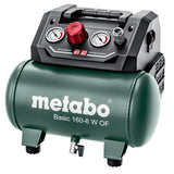 Compresor  Metabo Basic 160-6 W Of (Dunkelverde/Negro, 900 Watt) 601501000