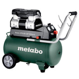Compresor Metabo Basic 270-50 Of Silent  Caldera De 50 L, 10 Bar De Presión, 130 L/Min De Potencia De Llenado, Sin Aceite, Silencioso Y Portátil, Para Bricolaje Y Profesionales  Incluye Acoplamiento