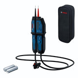 Comprobador De Tensión Bosch Professional Gvt 1000-15 Professional, Dispositivo De Medición Azul/Negro, 2 Pilas, Bolsa 0601077800